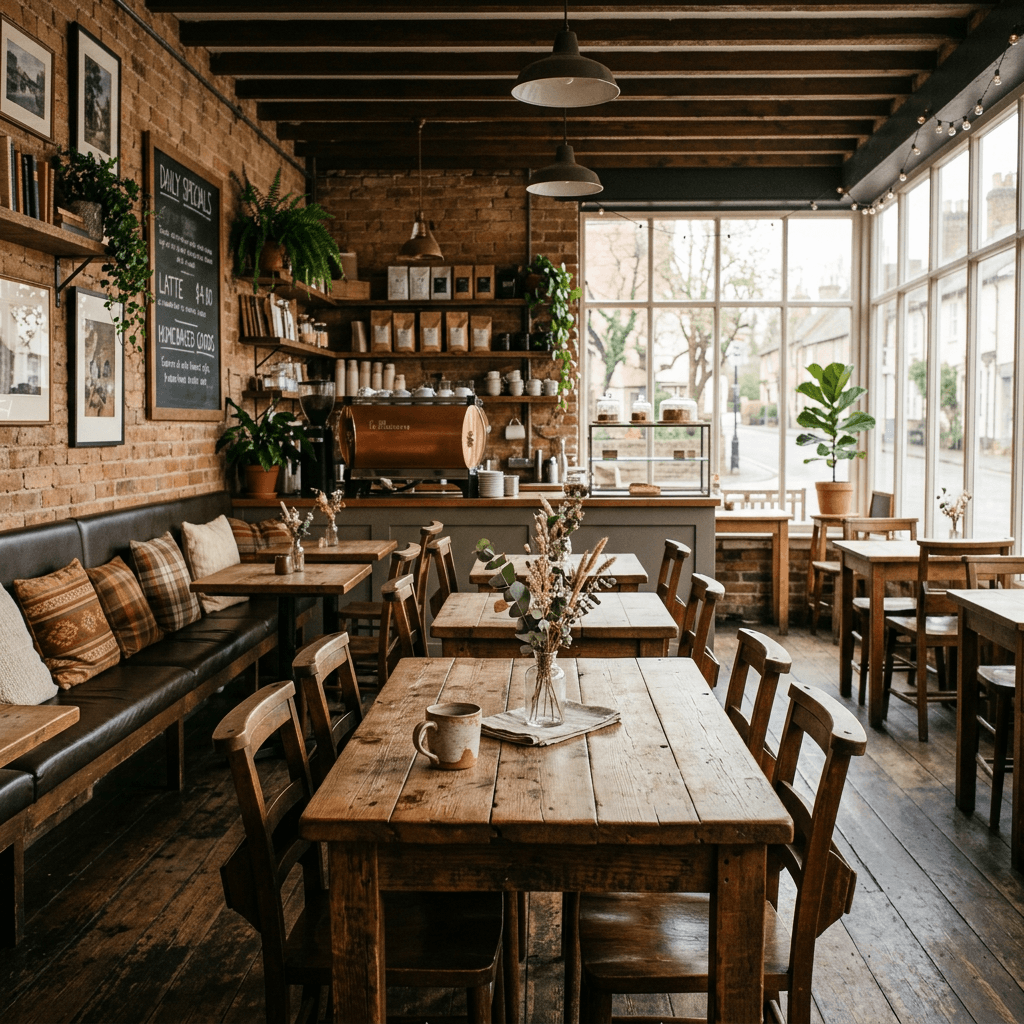 Input 2 · Coffee shop interior