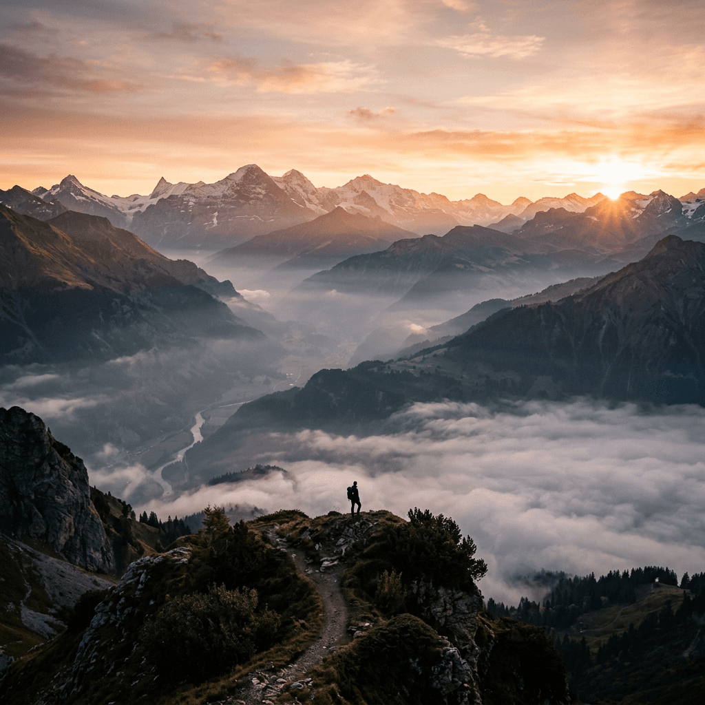 Input 1 · Landscape image